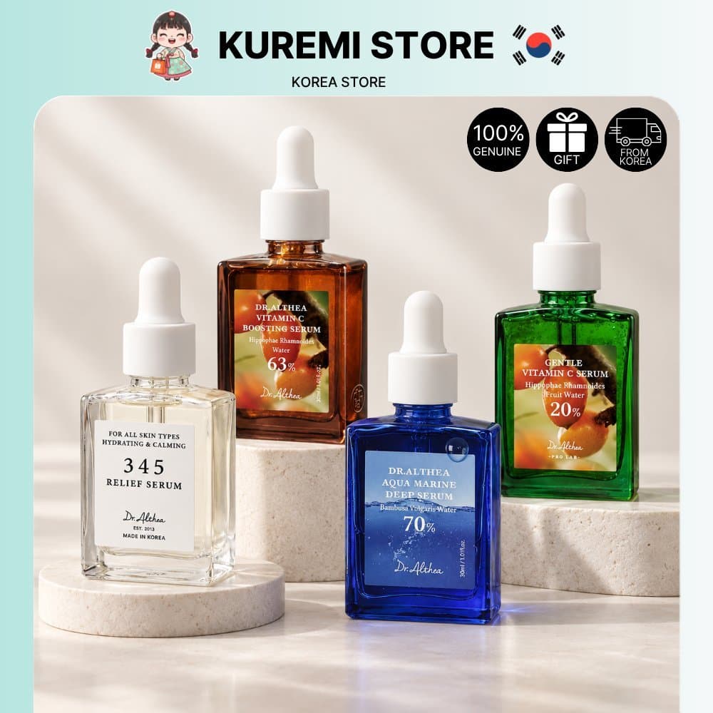[Dr.Althea] Sérum Facial Coreano 30ml 345 Relief e Vitamina C Hidratante