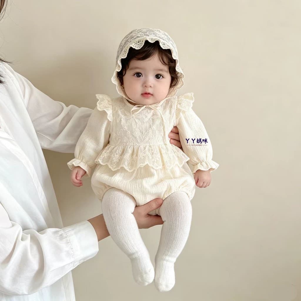 Mês inteiro roupas de bebê primavera outono roupas de algodão puro manga comprida roupas de bebê mês idade menina bebê c