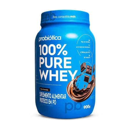 Whey Protein Concentrado 100% Pure chocolate 900g