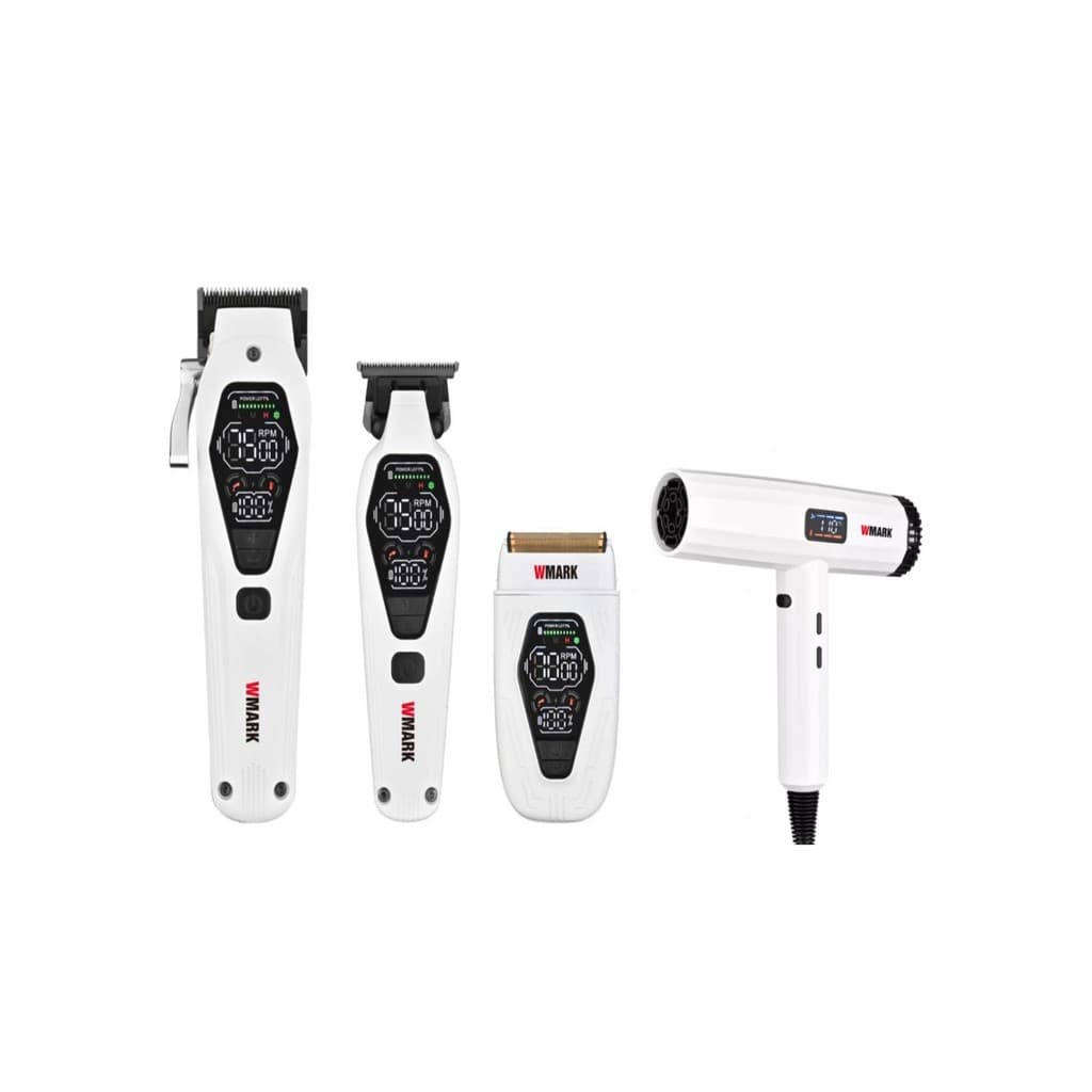 Kit de maquina Cabelo Profissional WMARK NG 7602 + Secador NG 9106W