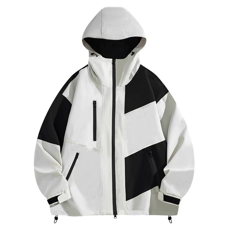 Nova moda masculina jaqueta com capuz casal esportes ao ar livre jaqueta masculina outono na moda jaqueta cor correspond