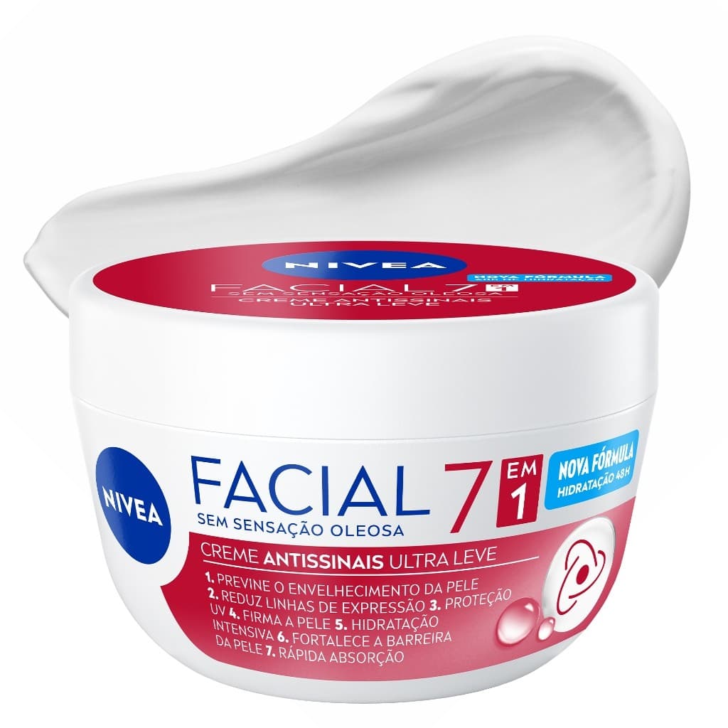Creme Facial NIVEA Antissinais 100g Original Hidratante Anti-Idade Linhas de Expressão