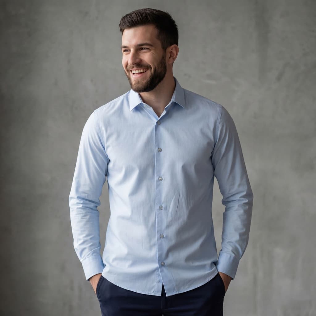 Camisa Masculina Social Tricoline Premium Slim Fit Social — Estevam's Store