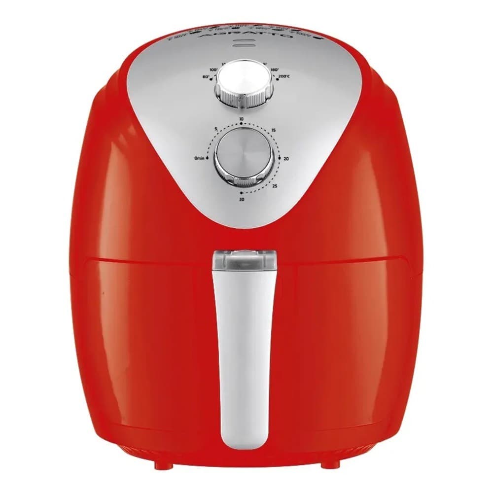 Air Fryer Fritadeira Sem Óleo Agratto Vermelha AFV-01 220v