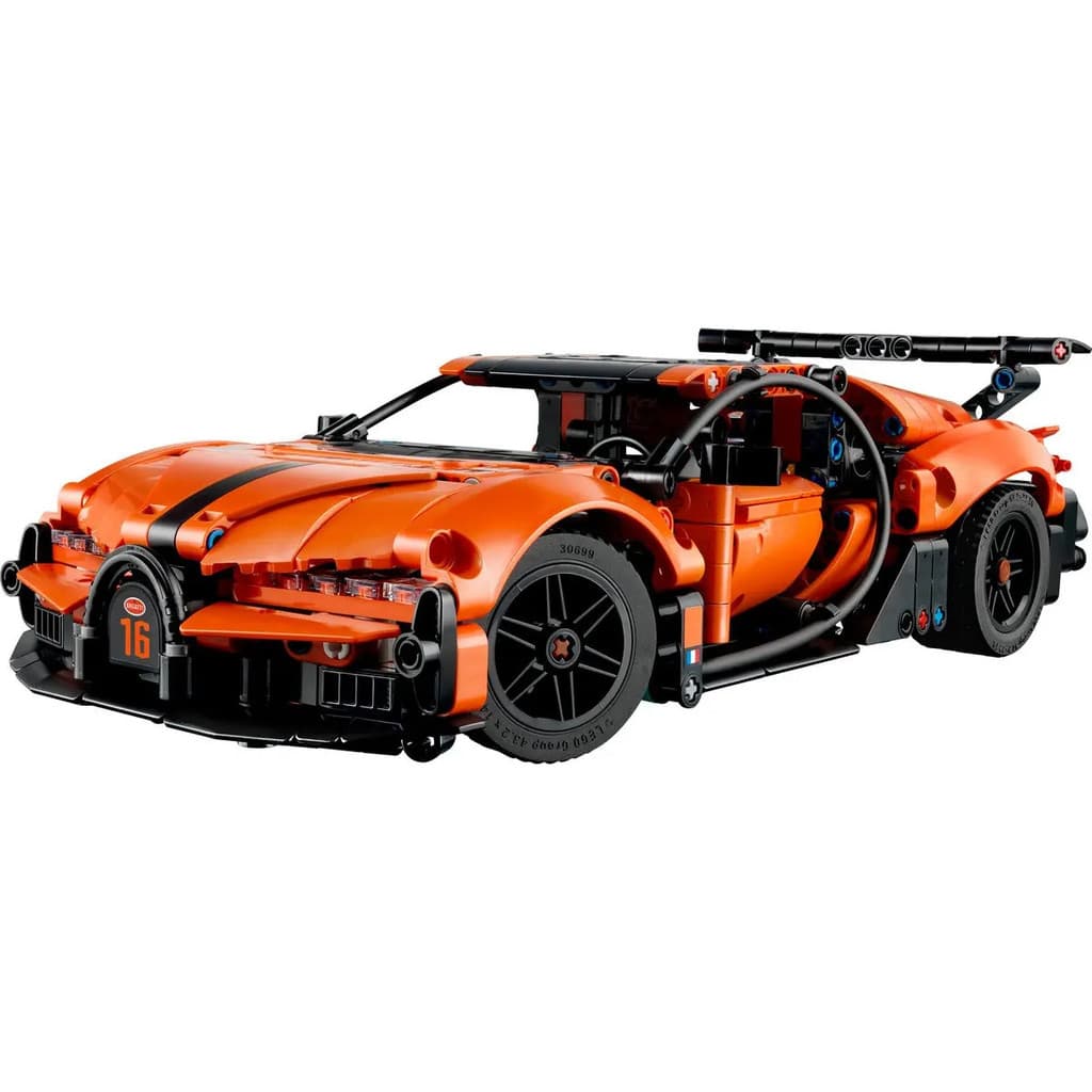 LEGO Technic 42222 Bugatti Chiron Pur Sport 771 Peças Supercarro Esportivo para Montar e Exibir