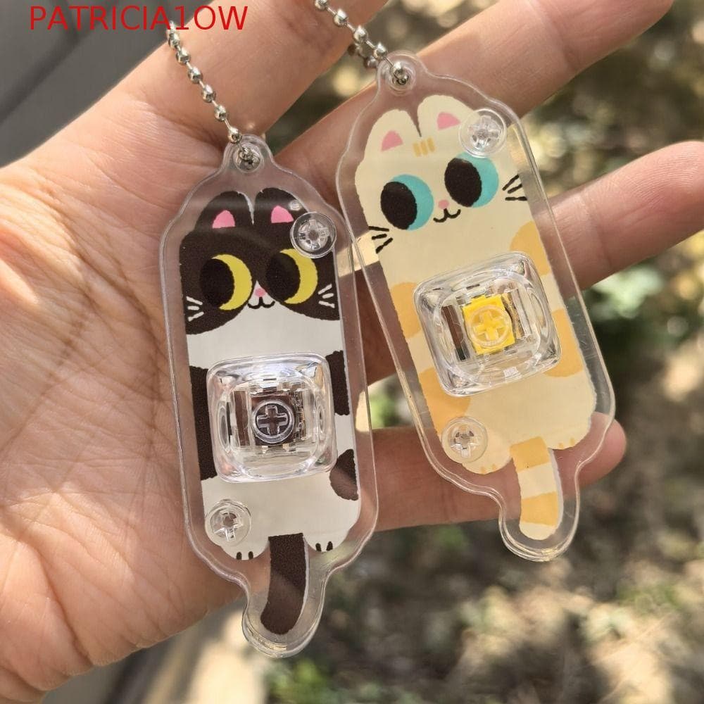 PATRICIA1OW Chaveiro Fidget Toy , De Teclado Mecânico Portátil Bonito , Botões Mecânicos