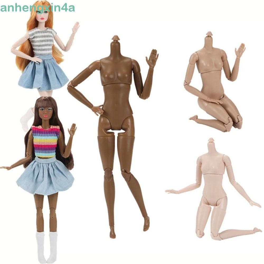 Boneca Super Modelo ANHENGXIN , Corpo Muscular Destacável Articulado Bonecas BJD Nuas De Figura De Ação De Sólida