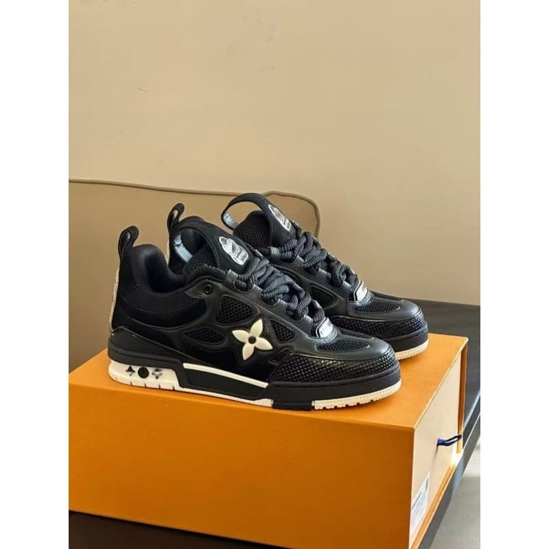 Tênis Trainer Bread Shoes, Tênis Bread Shoes com Trevo de Quatro Folhas, Tênis Esportivos, Tênis Casuais Unissex para Ca