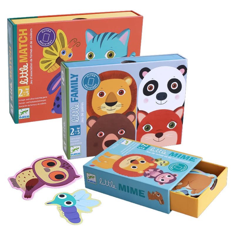 Zhihe DJECO Família Jogo de Tabuleiro Multiplayer Jogo de Cartas Padrão Combinação de Cores Baixo Brinquedos Educativos 