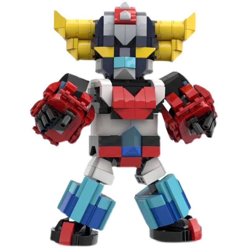 Os blocos de montar MOC são compatíveis com Lego. Robô de anime Goulintesa, brinquedo de blocos de montar, robô mecânico