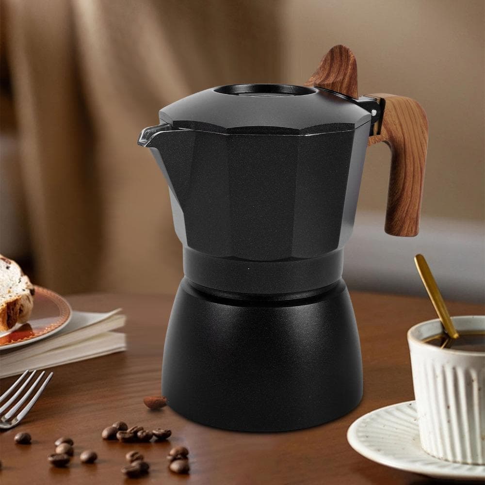 Máquina De Café Expresso Com Fogão , De Liga De Alumínio Volume De 100ml , Cafeteira Cubana Válvulas Duplas