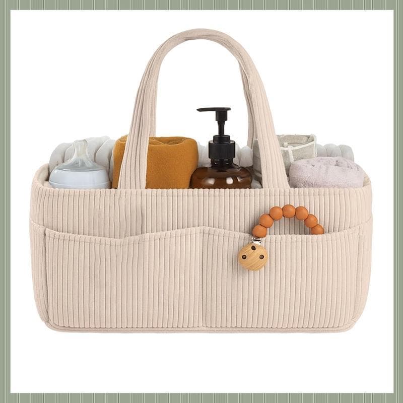 (Uft) Bebê Para Trocar Organizador De Fraldas De Mesa-Cesta De Armazenamento De Berçário , Kit Essencial Recém-Nascido ,