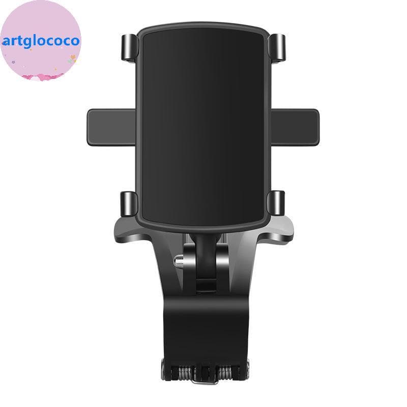 Artglococo Suporte Do Telefone Painel Carro Móvel Rotativo Clipes Smartphone Viseira De Sol Espelho Montagem BR