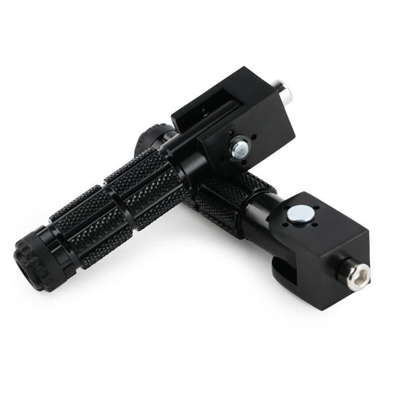 Pedal CNC 90 com haste de suporte 8MM para motocicletas, motos elétricas e scooters, acessórios de modificação para moto