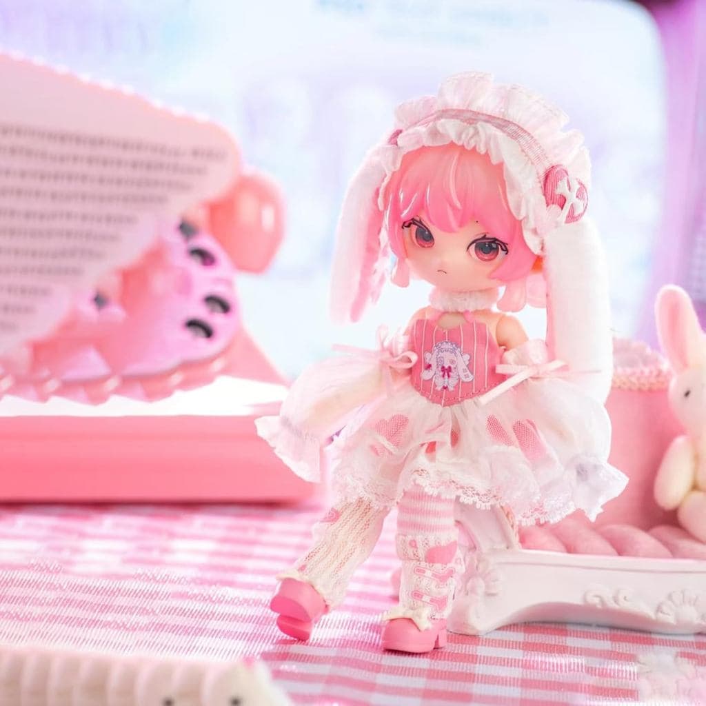 Caixa Surpresa de Bonecas BJD 1/12, Bonecas BJD Kawaii da Série Liroro Sweet Girls, Boneca Articulada 1/12, Figura de Aç