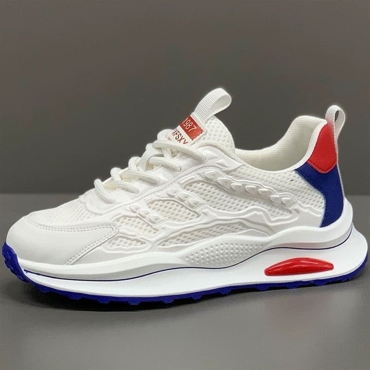 Moda masculina sapatos esportivos casuais All-Match tênis faculdade ao ar livre tênis de corrida leve confortável americ