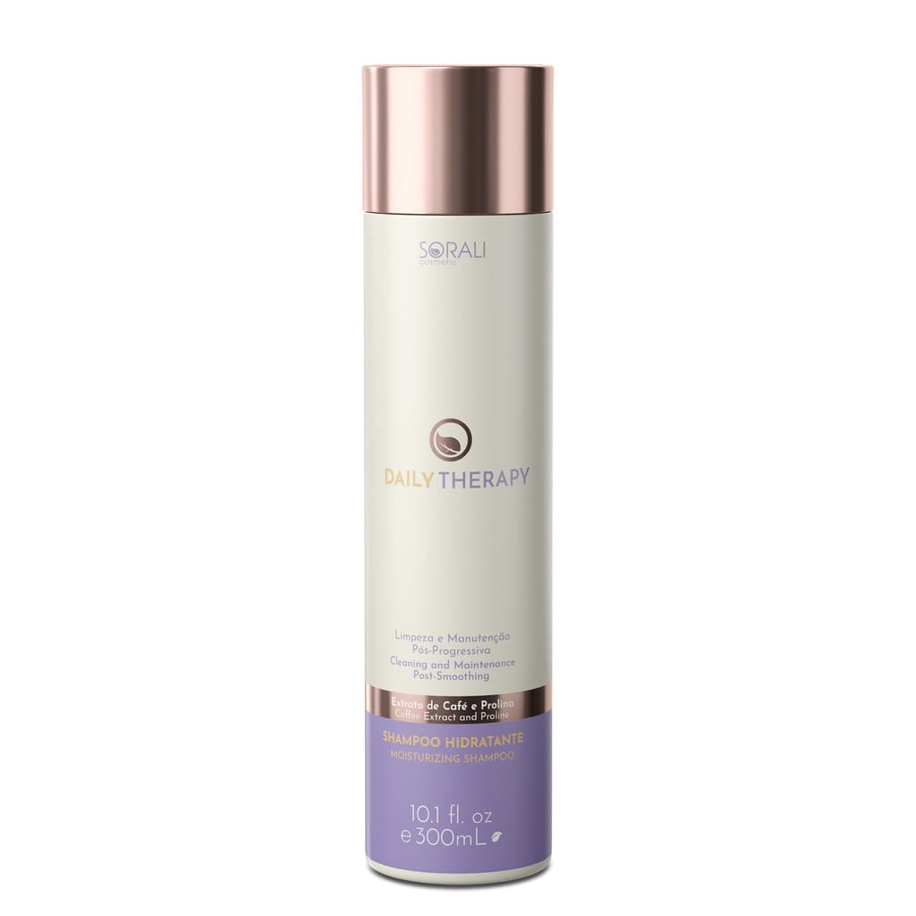 Shampoo Hidratante Daily Therapy 300ml - Hidratação Diária e Brilho Natural - Sorali