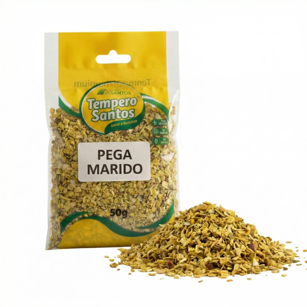 Tempero Pega Marido Completo Pronto | Mix De Ervas E Especiarias Aromático 250g/ 500g/ 1kg - Tempero Santos