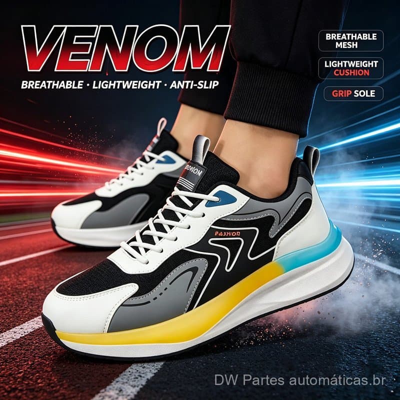 Tênis esportivos de malha para homens, leves, novos, respiráveis, antiderrapantes, casuais, resistentes a odores, tênis 