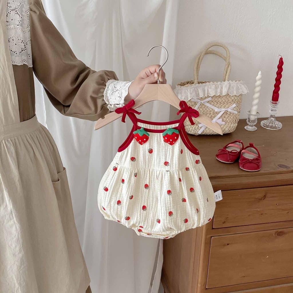 Bebê bebê roupas de verão roupas recém-nascidos bebê menina macacão mês cheio macacão verão estilo fino bebê macacão pur