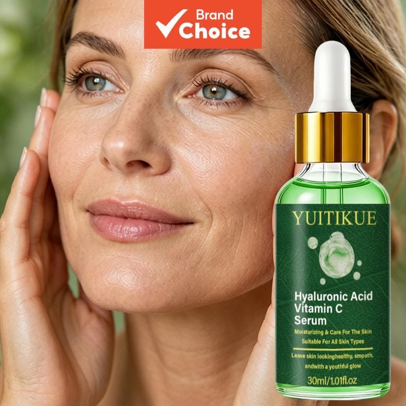 O facial de e vitamina C YUITIKUE hidrata profundamente, combate o envelhecimento, suaviza linhas finas e uniformiza o