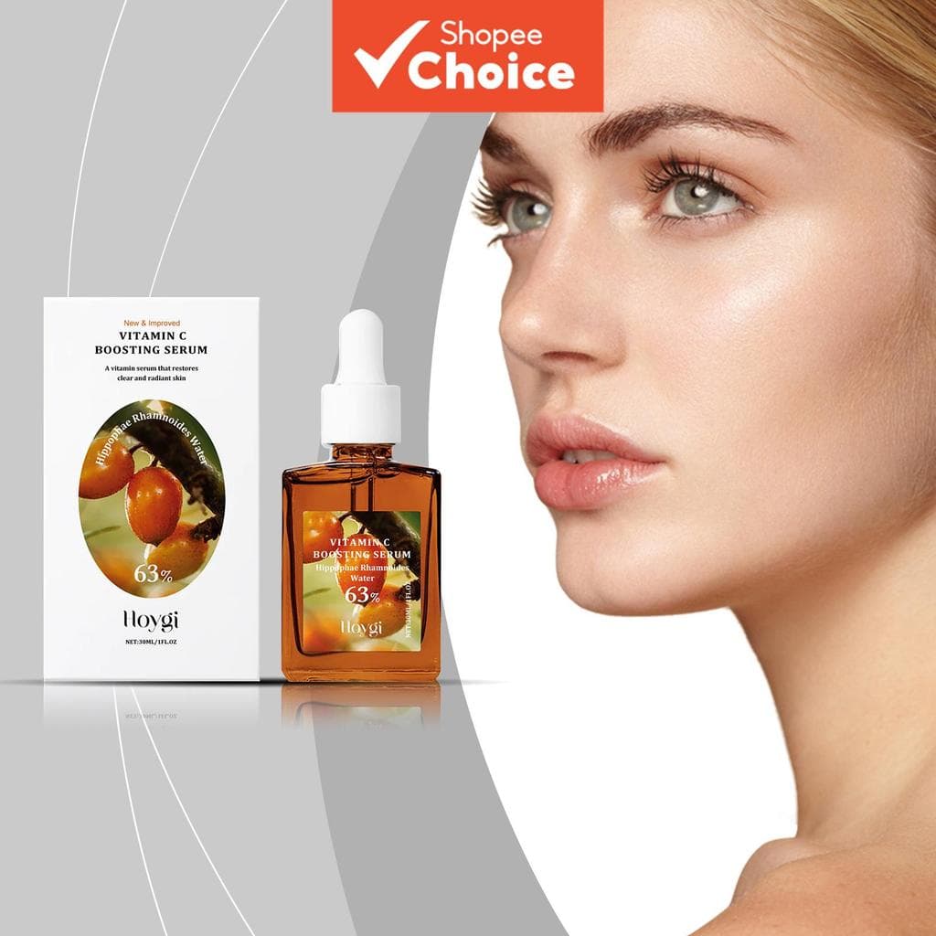 Brigtening Vitamina C Boosting , Soro Facial Para Pele Opaca E Irregular , Loção Shot Textura Suave Radiante , Hidratant