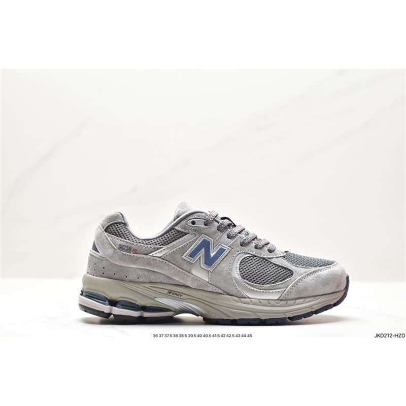 Tênis estilo 'dad shoes' da série 2002r, cinza original, unissex, tênis esportivos retrô, tênis de corrida clássicos 1GT