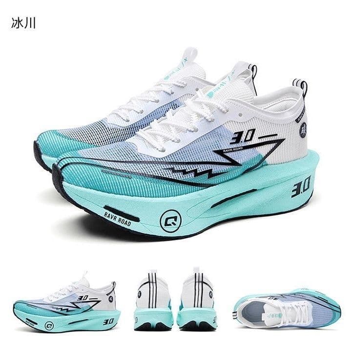 Homens mulheres profissional maratona placa de carbono tênis corrida respirável sapatos esportivos estudantes esportivos