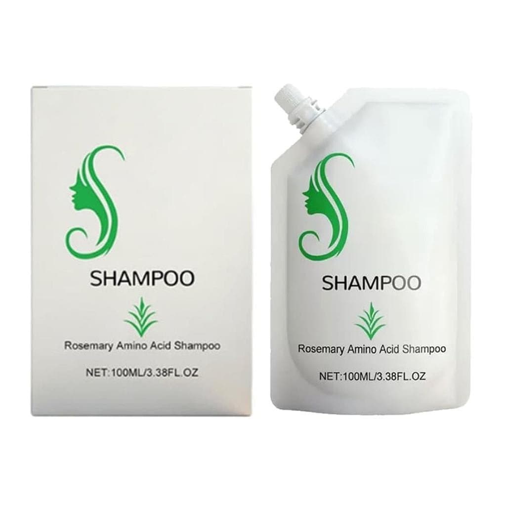 8JDN Shampoo Hidratante com Aminoácidos de Alecrim, Shampoo de Alecrim, Óleo de Alecrim e Extrato de Aloe, Fórmula Suave