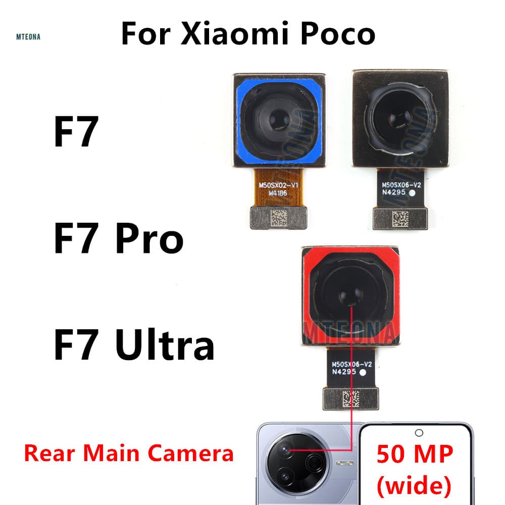 Câmera Traseira Principal De 50MP Para Xiaomi Poco F7 Pro Ultra Módulo De Vista Peças De Reparo De Smartphone