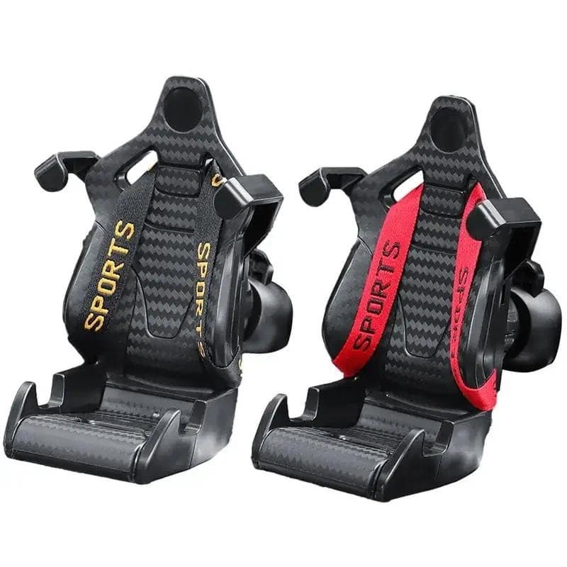 Suporte De Celular Para Assento De Corrida , Clipe De Ventilação De Ar Carro , Design De Montagem Universal , Saída , Na