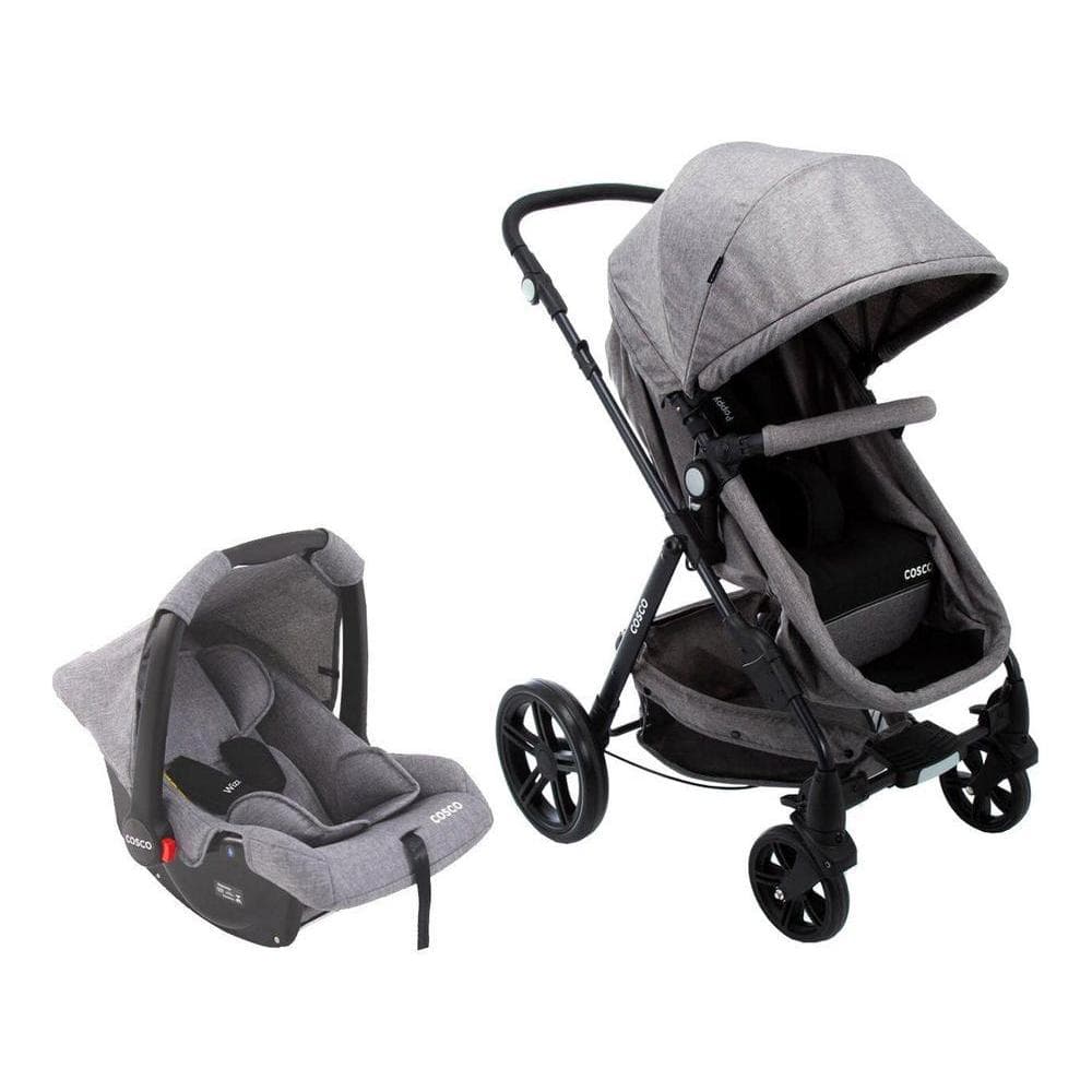 Carrinho de Bebê com Bebê Conforto Cosco Kids Poppy Duo 0 a 22kg