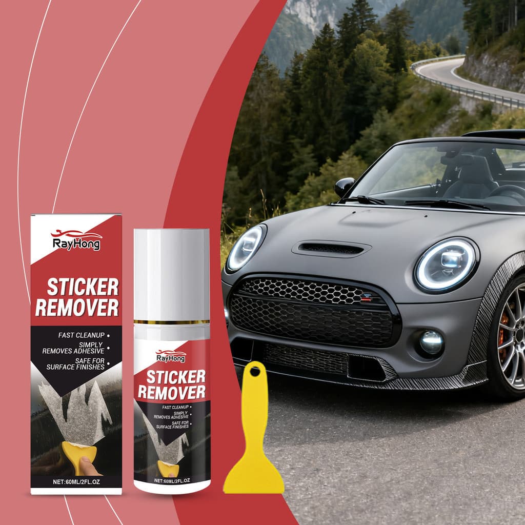 RAYHONG Kit de remoção de viscose para carro Limpador de viscose para carro Limpeza diária conveniente autoadesiva