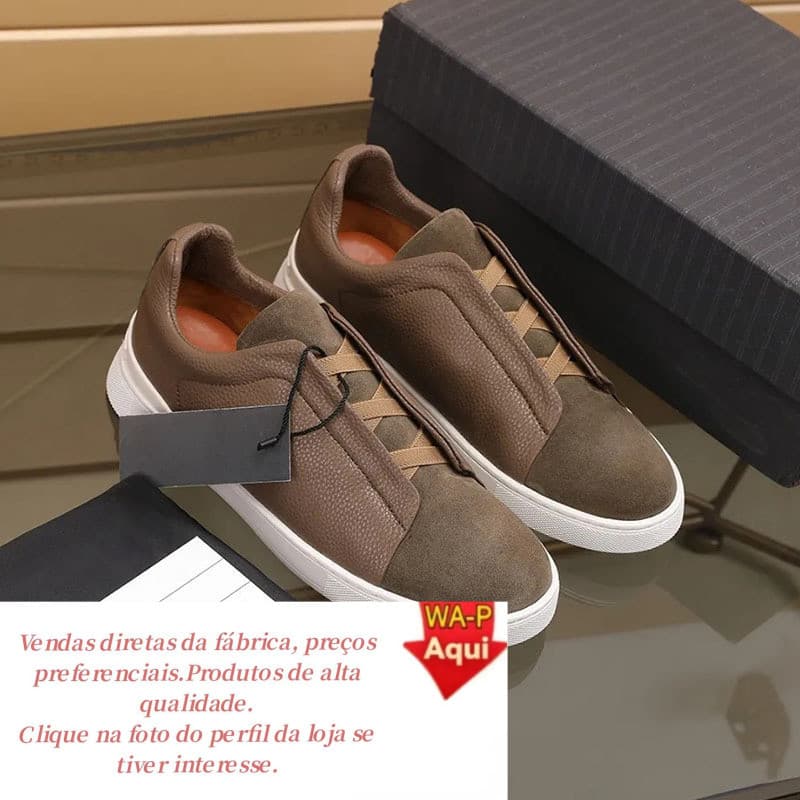 Tênis esportivos casuais com solas elásticas, padrão de lichia, textura leve e luxuosa, conjunto de tênis esportivos bra