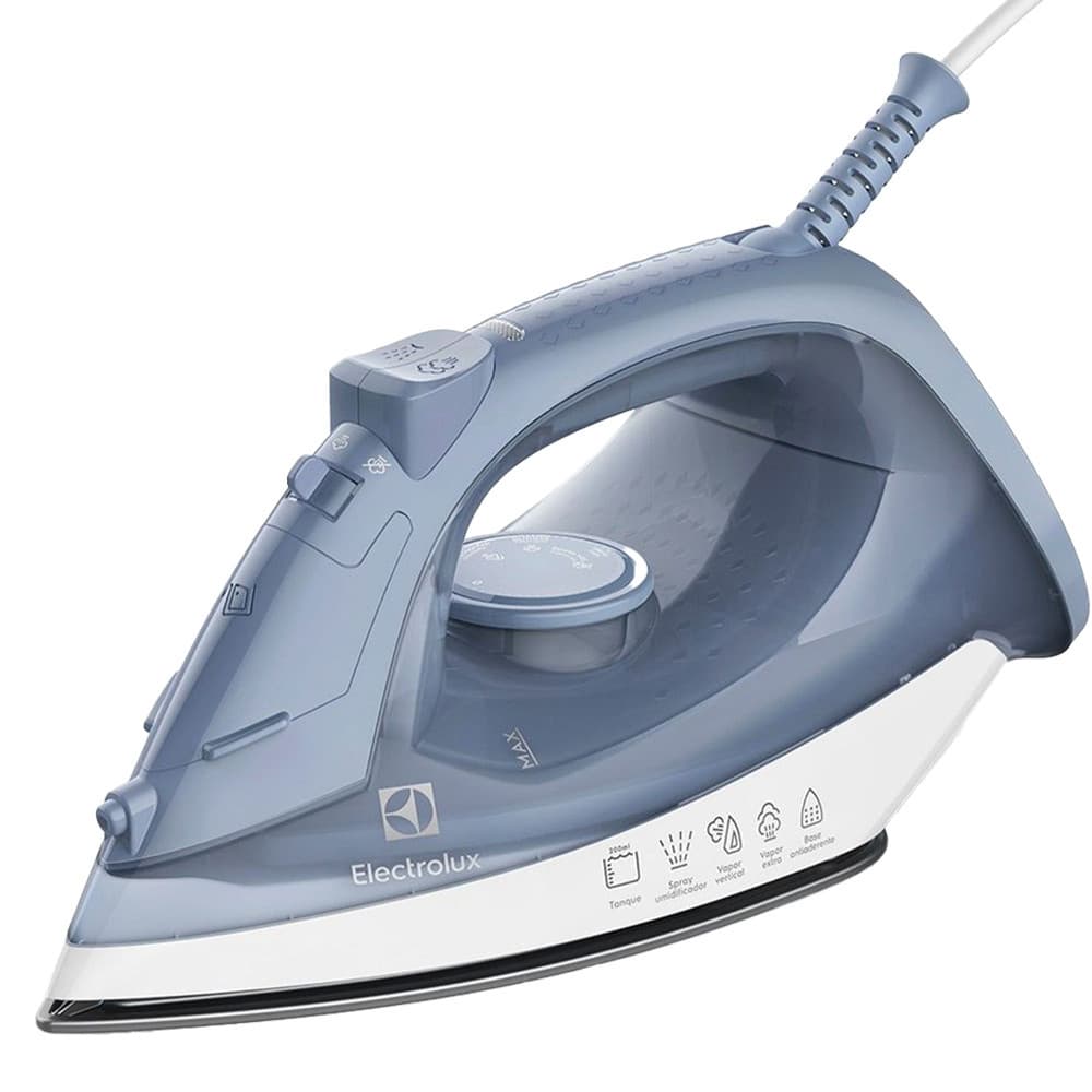 Ferro de Passar a Vapor e a Seco Electrolux ESI10