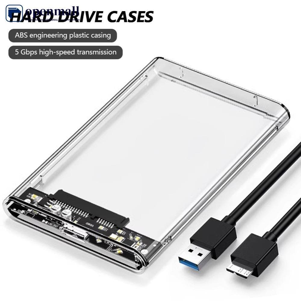 Capa Externa Para HDD USB3.0 De 2.5 Polegadas Disco Rígido De 5 Gbps Gabinete De SATA SSD Estojo De Armazenamento Laptop