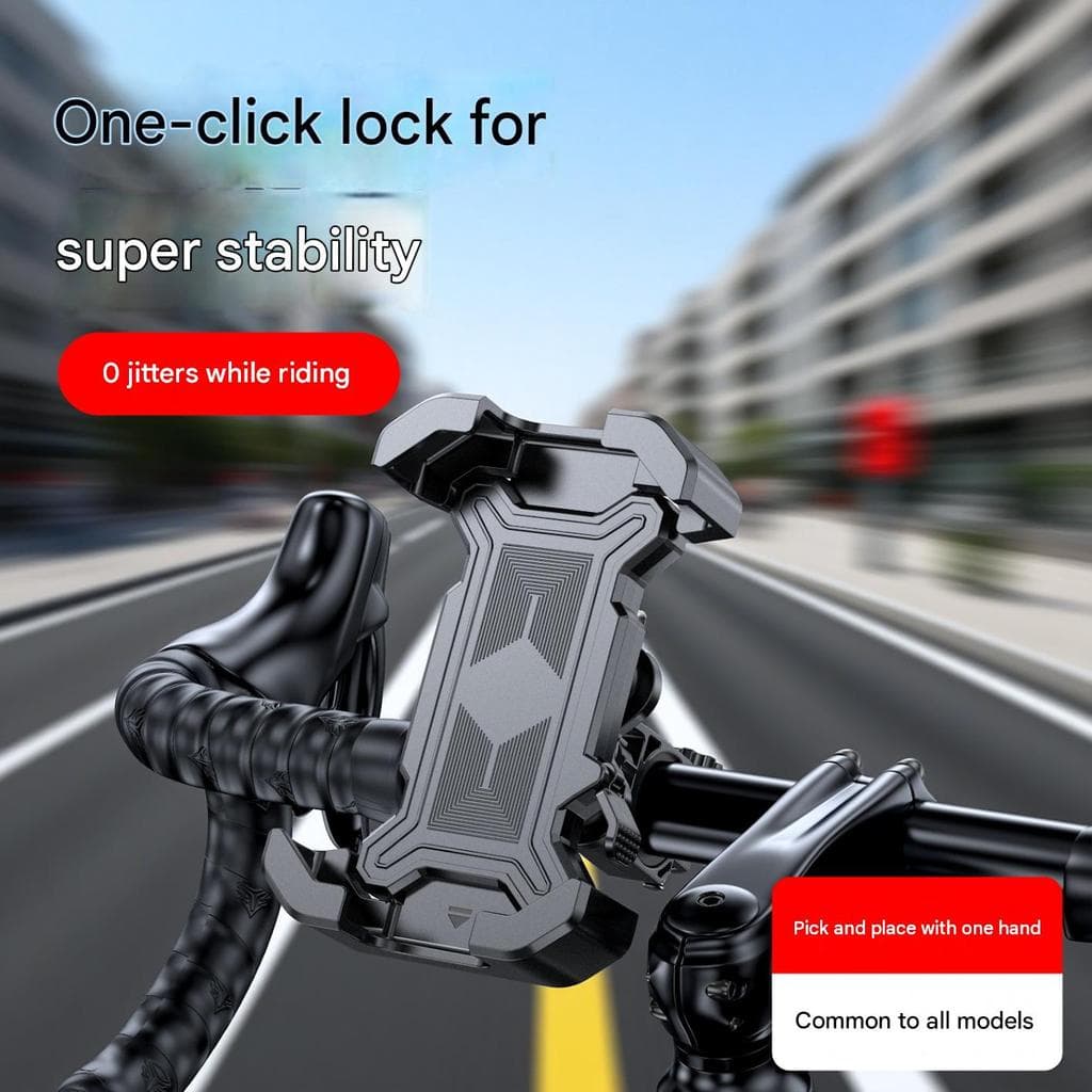 Suporte de Celular para Moto Antivibração Suporte de Guidão Acessórios para Moto