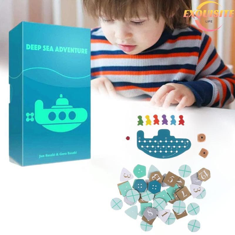 [EL-t] Jogos De Tabuleiro De Aventura Em Mar Profundo , Festa Família , Cartão Divertido , Jogo De Cartas , Brinquedos ,