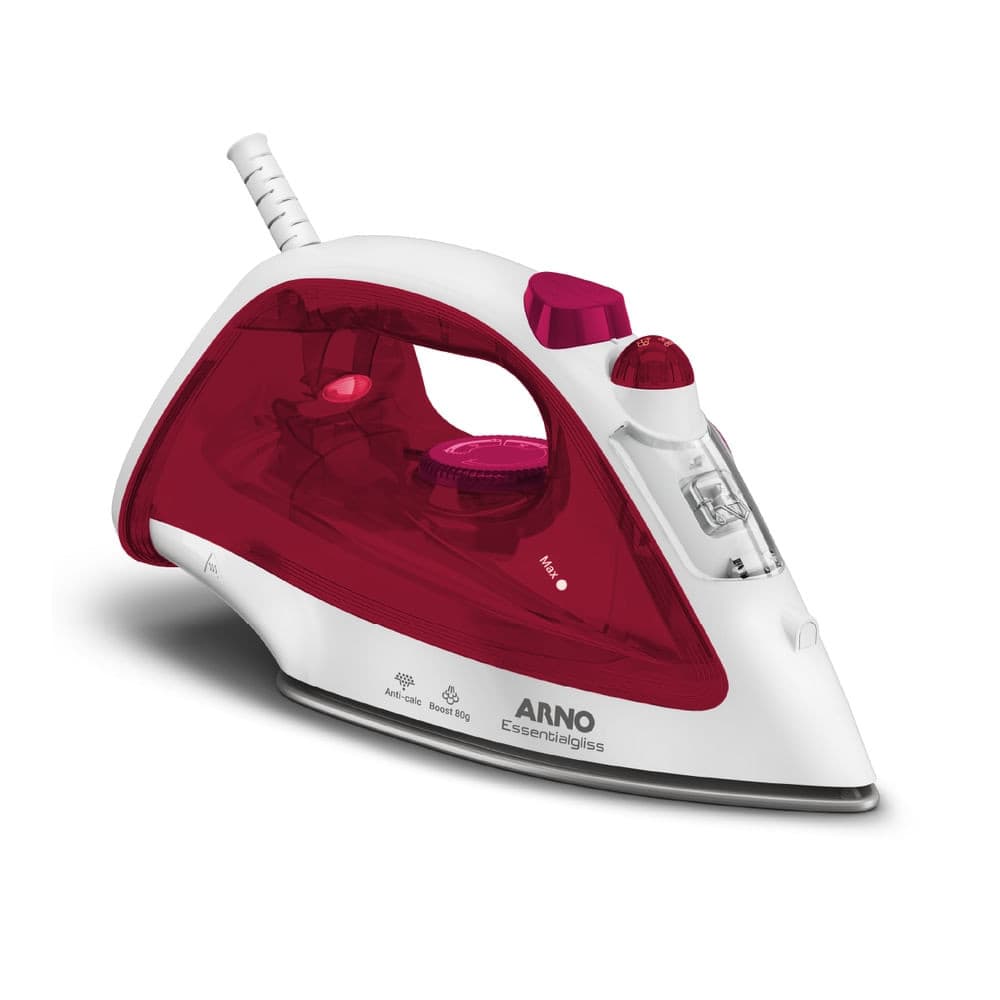 Ferro a Vapor FMQ Essentialgliss com Base Antiaderente Arno