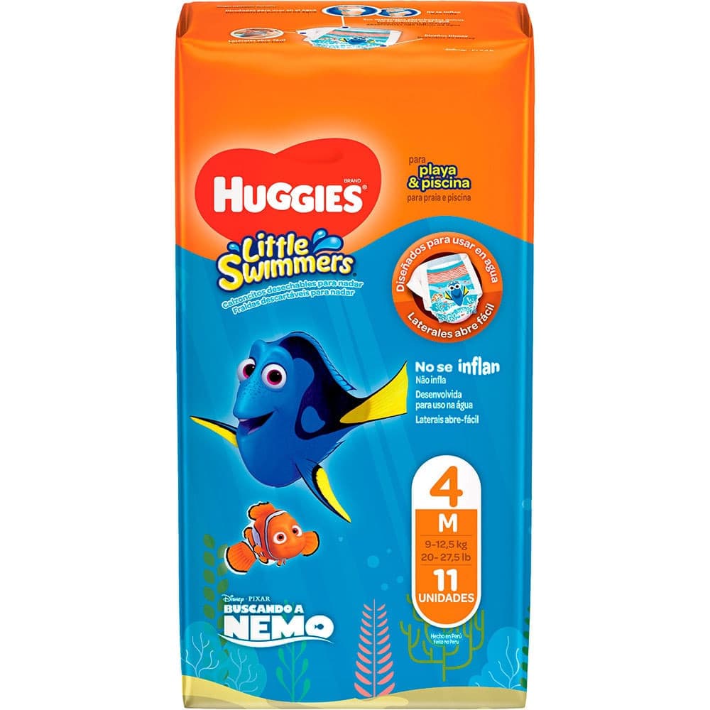 Fraldas Huggies Little Swimmers M - 11 Unidades