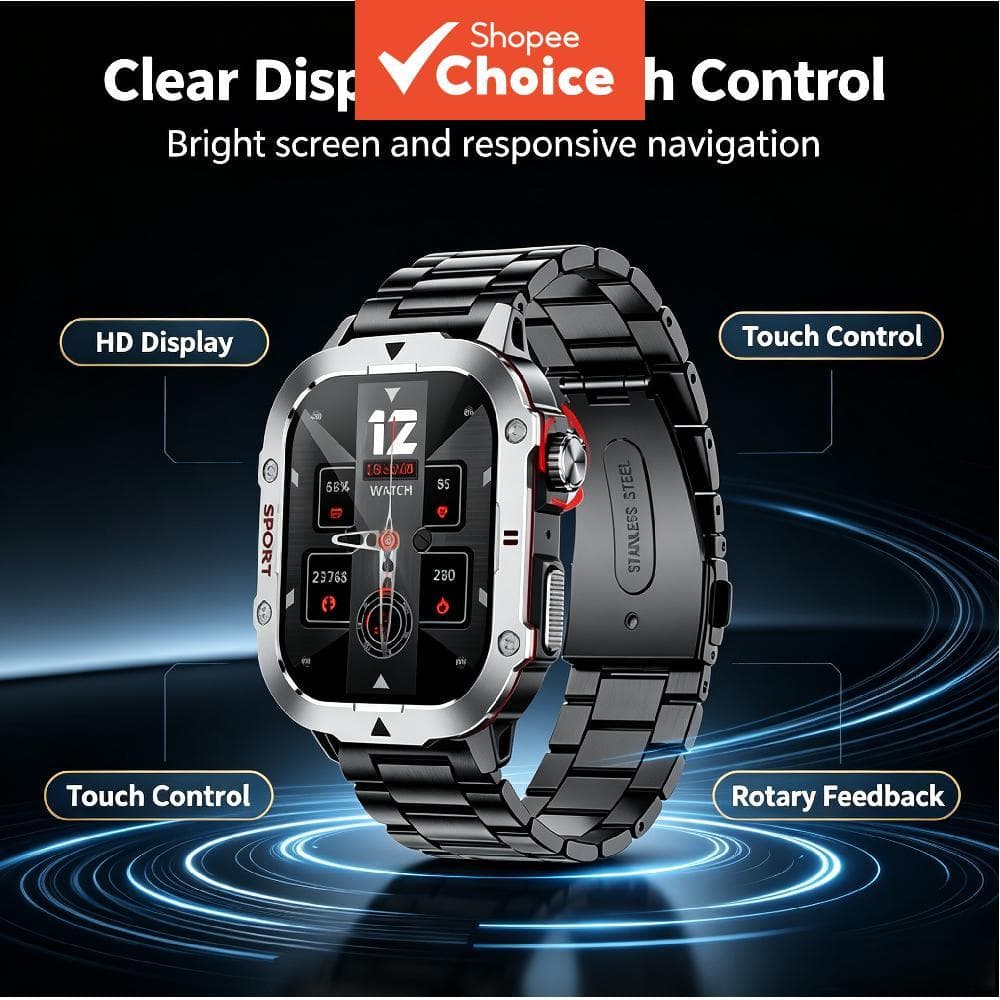 TechLife Smart Watch C30 Pro Original Nfc Grande Bateria Relógio Esportivo Masculino