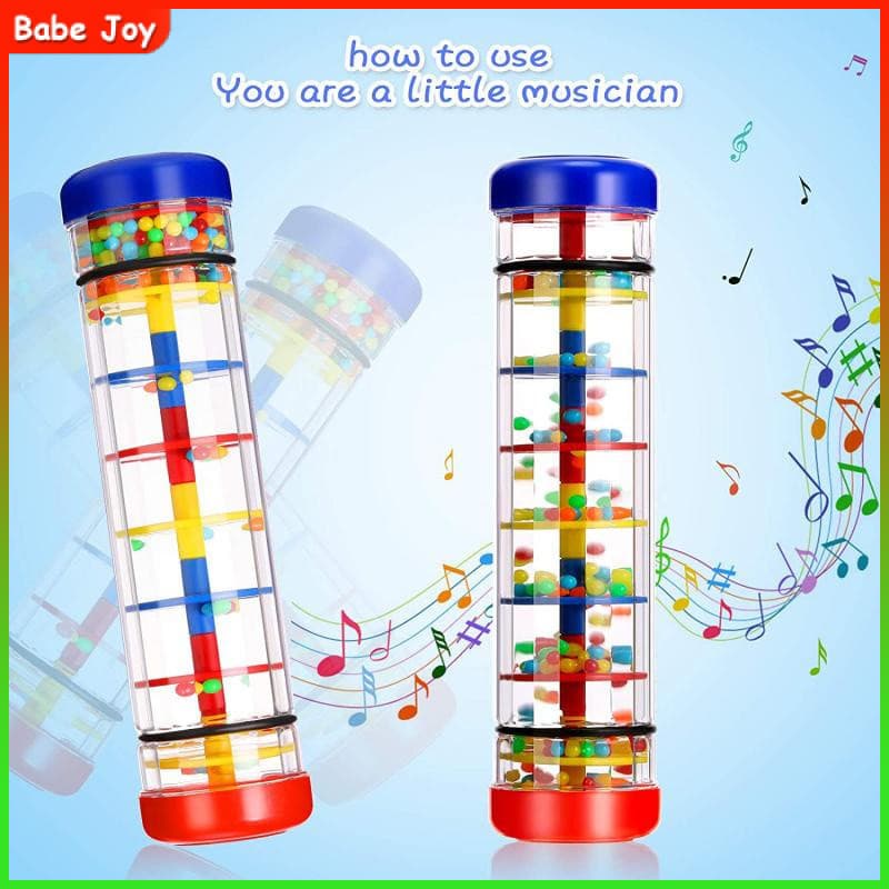 Bastão de Som com 10-20cm, Brinquedos Musicais Infantis, Bastão Sonoro, Brinquedos Educativos para Bebês FAKB