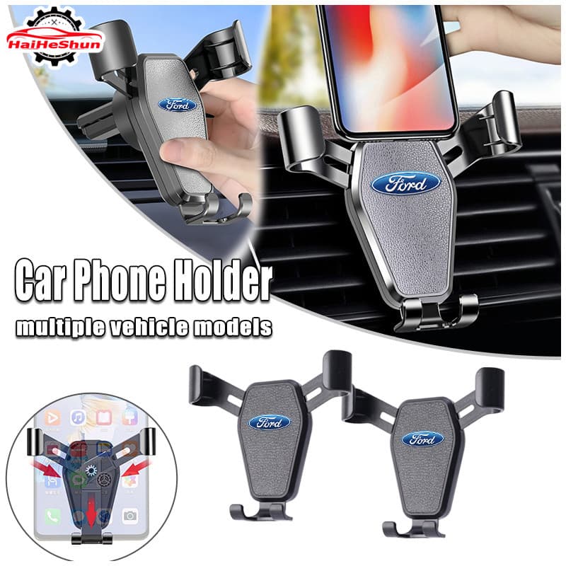 Suporte Para Celular Ford Car Vent De Alta Qualidade Gravidade Anti-Vibração Redução De Ruído Acessórios Carro Ranger Ka