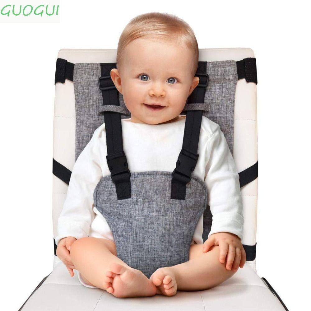 GUOGUI Cinto De Segurança Para Cadeira De Jantar Bebês , Proteção Portátil Alimentação De Crianças , Dobrável