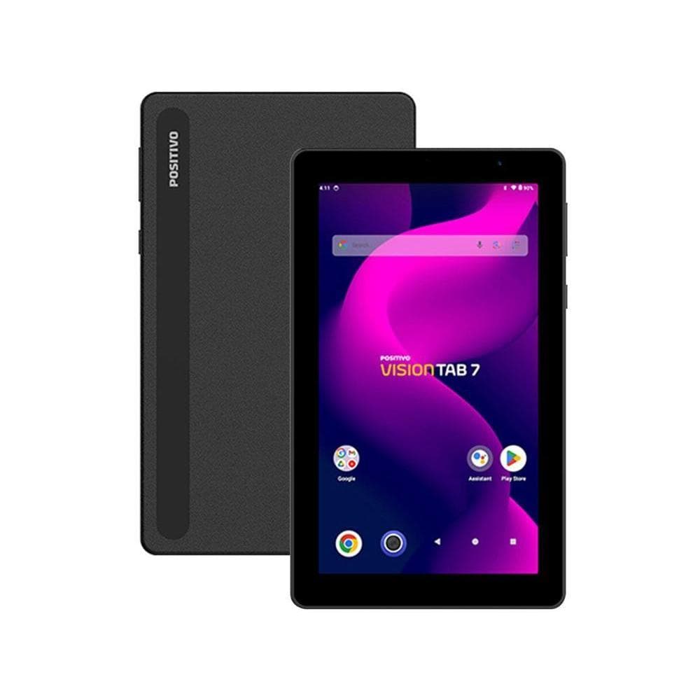 Tablet Positivo Vision Tab 7 3GB RAM 7" Android 14 GO Octa Core Wi-Fi
