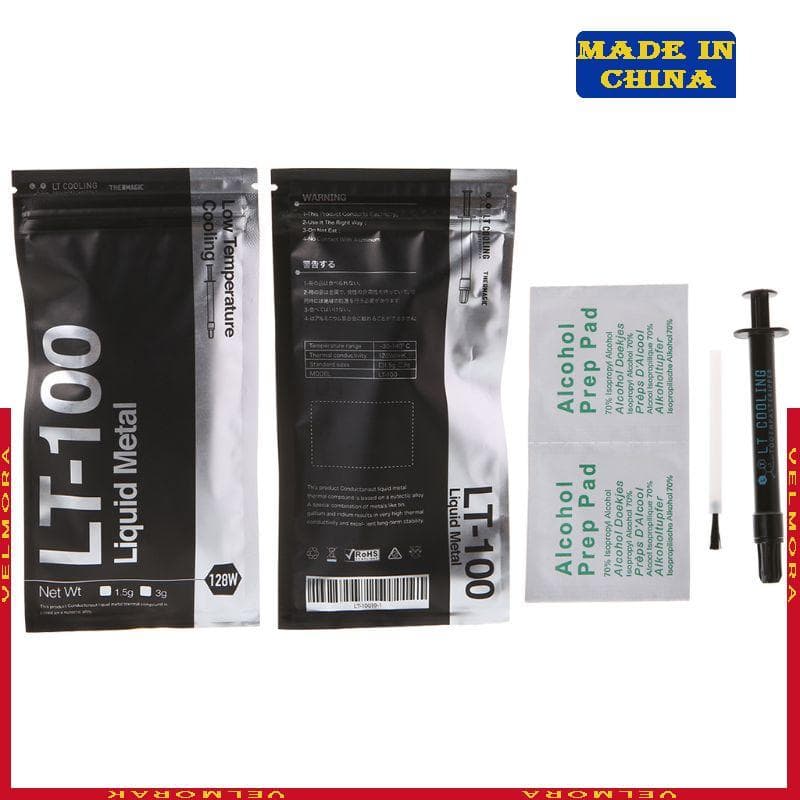 Placa Gráfica CPU Computador Desktop Graxa Condutora Térmica VEl 128W Para Mkt