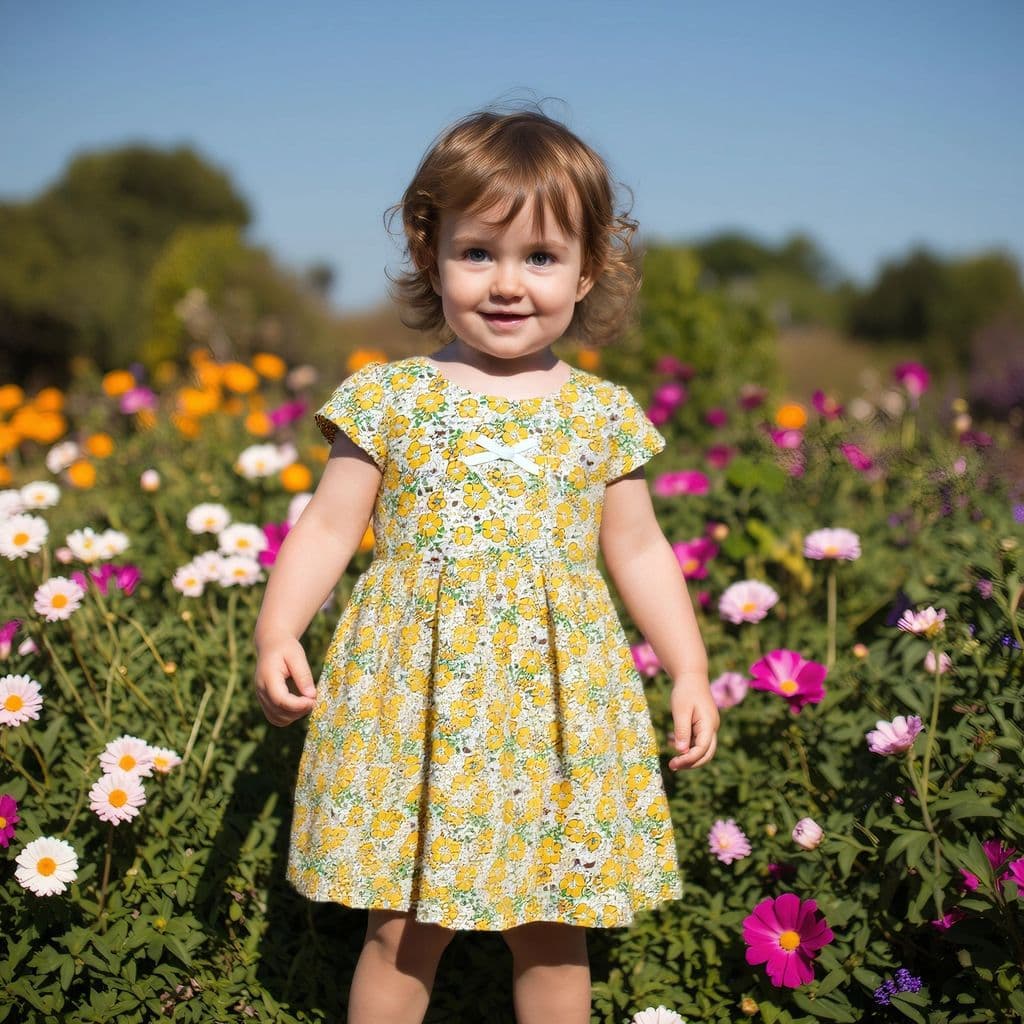 Meninas vestido de bebê crianças roupas verão bebê menina saia Floral roupas de bebê crianças roupas