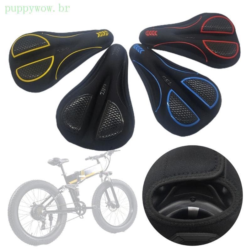 Almofada De Assento Para Bicicletas Respiráveis Universais PUP Bicicleta Ergométrica De Ciclismo