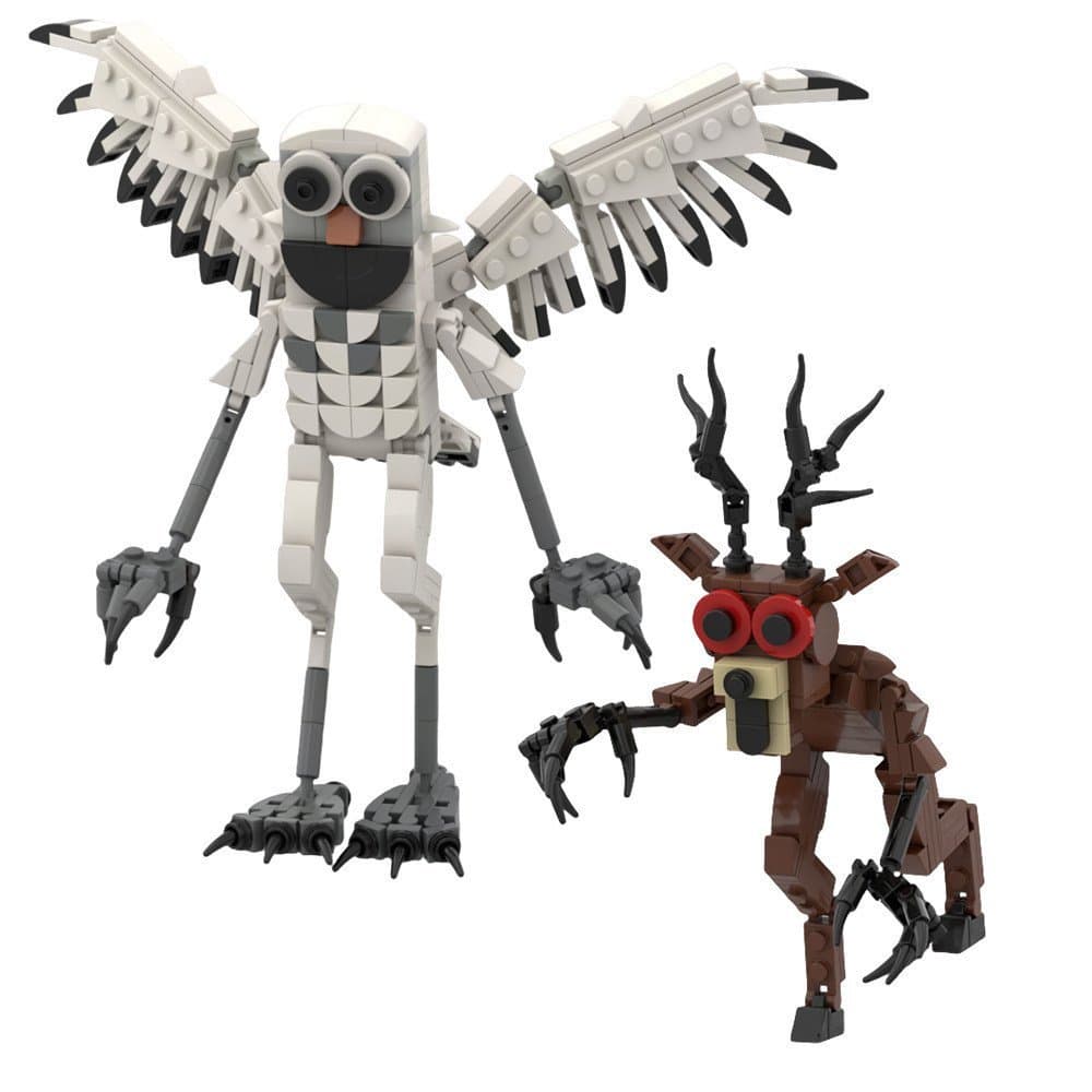 Compatível com o brinquedo educativo de blocos de montar Lego 99 Noites na Floresta