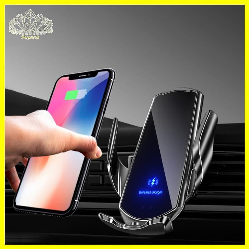 Margu Sensor Inteligente Carregador Sem Fio Do Telefone Carro 15W Carregamento Rápido Suporte Para O E Todos Os Habilita